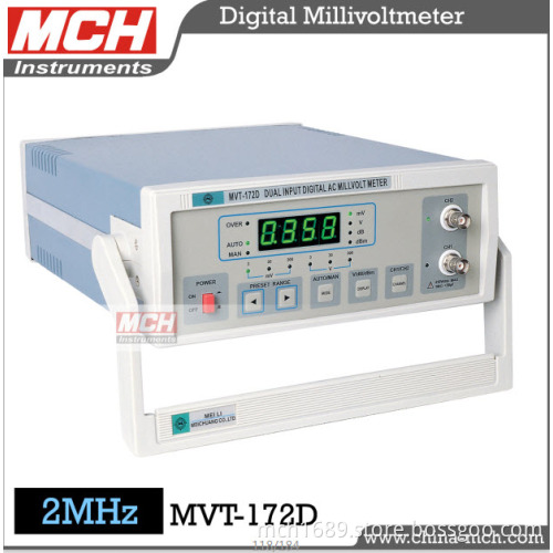 5Hz-2MHz Frequency Digital Millivoltmeter Voltage (MVT-172D)
